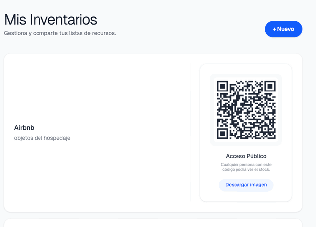 QR Inventory